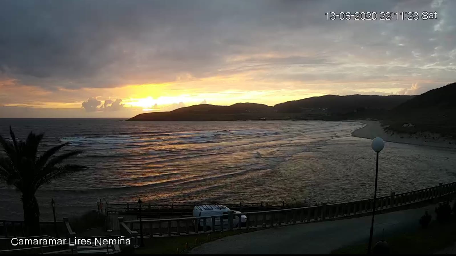 Webcam en Playa de Lires y Nemiña